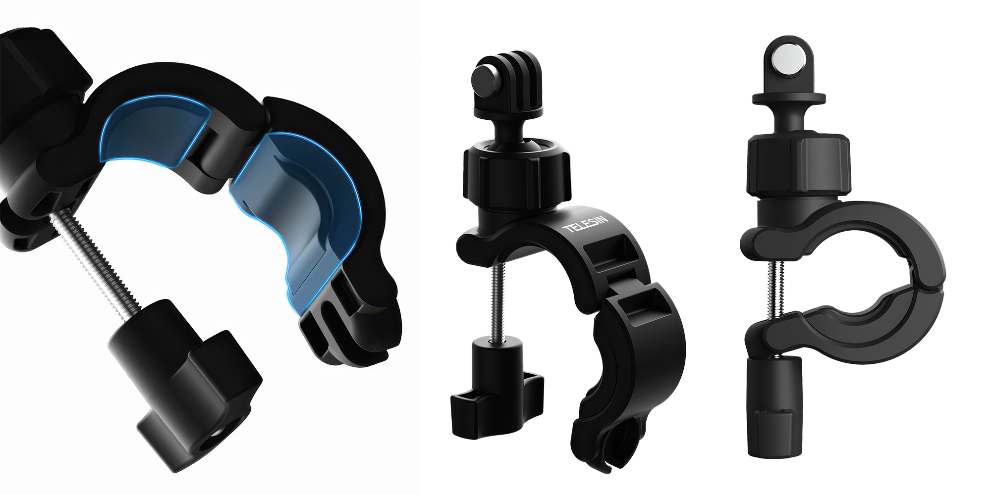 Mocowanie na kierownicę rowerową Telesin DJ-HBM-001 do kamer sportowych